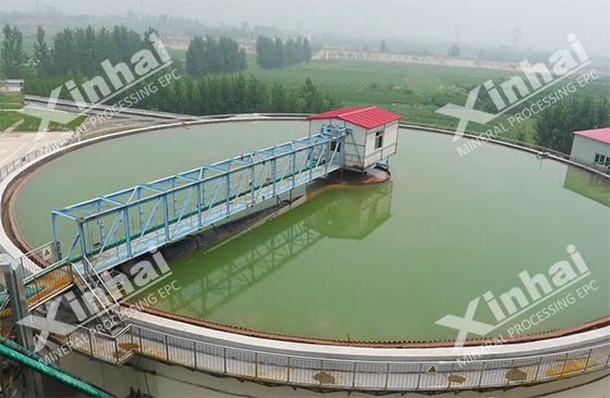 on-site xinhai thickener on-site xinhai thickener